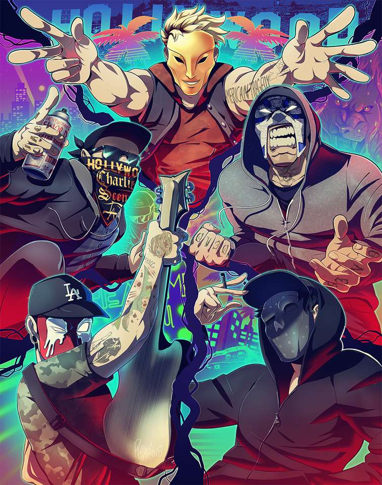 Hollywood Undead puzzle online