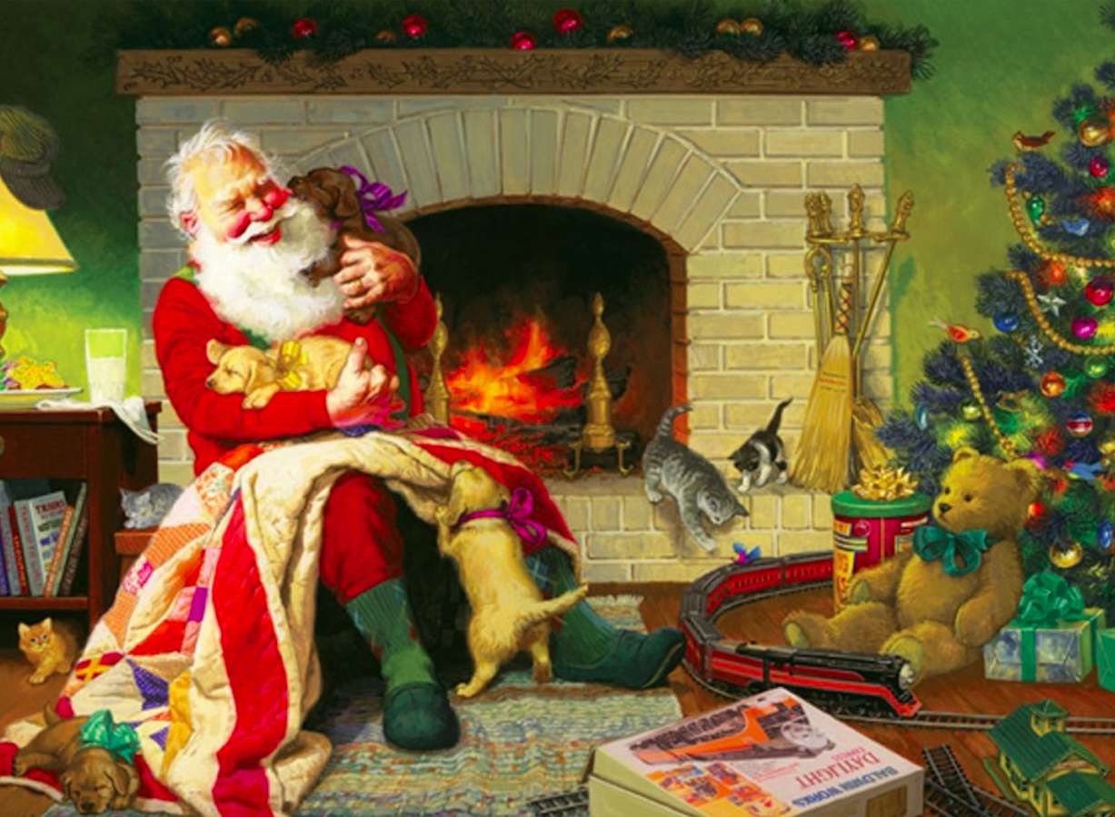 I Mikołaj musi odpoczywać:) puzzle online
