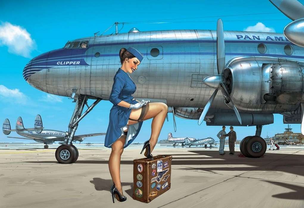 Stewardessa puzzle online