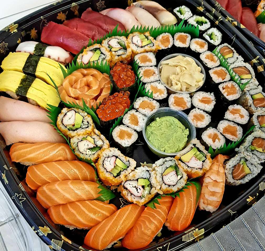 Talerz Sushi puzzle online