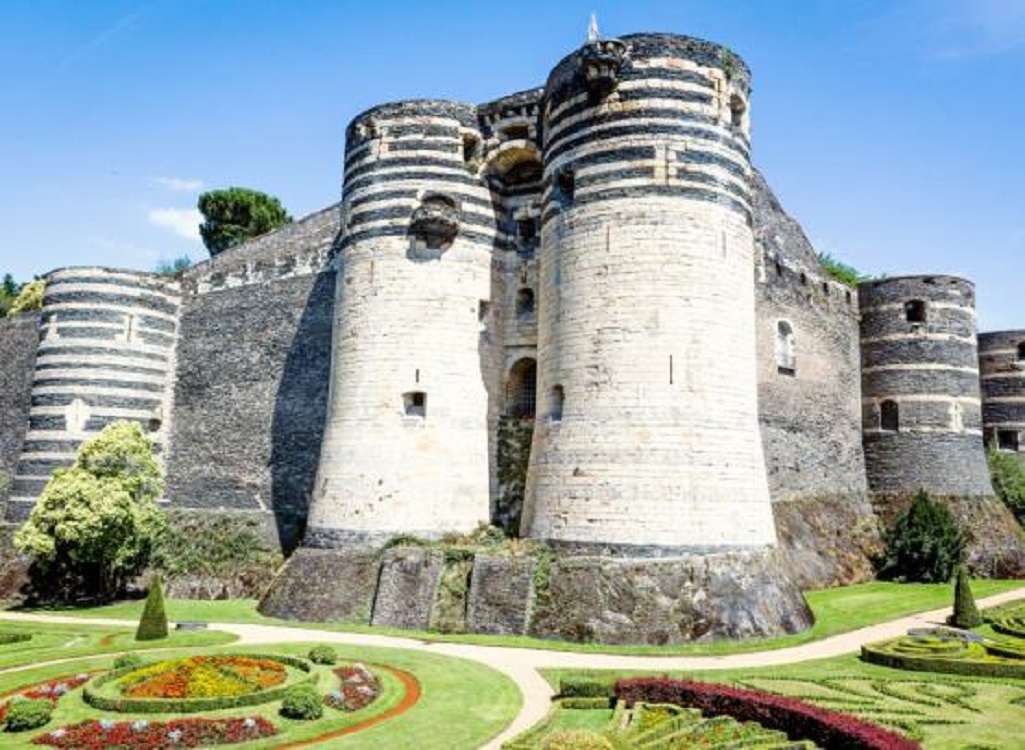 Francja Chateau d'Angers puzzle online