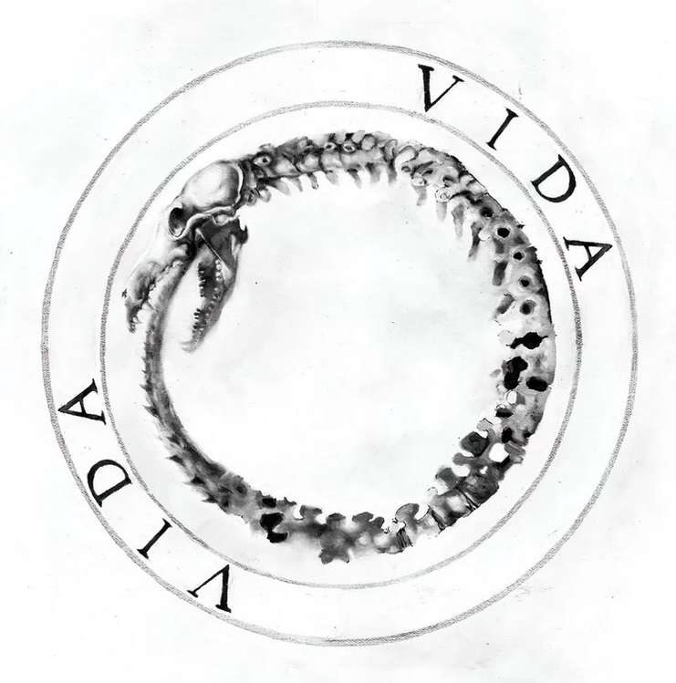 Logo albumu rapera Canserbero VIDA puzzle online