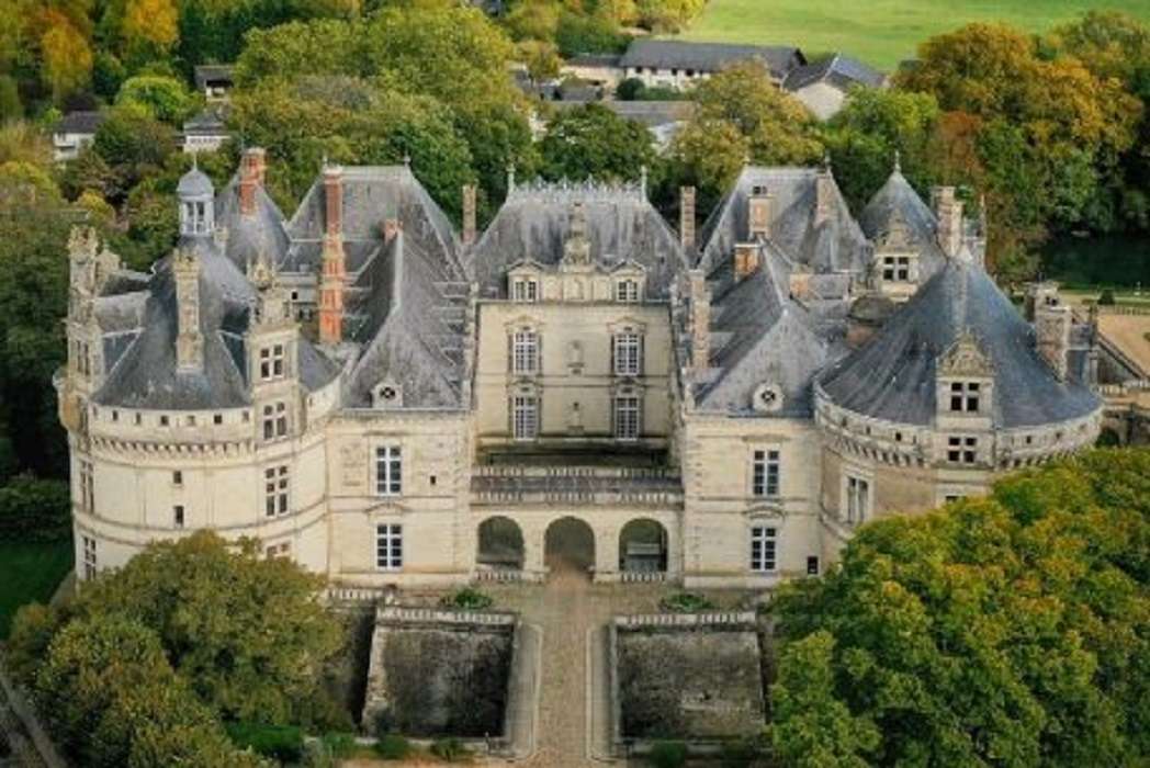 Francja Chateau du Lude puzzle online