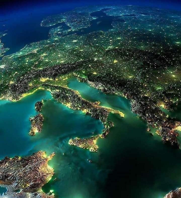 Italy from Space ??❤?? puzzle online