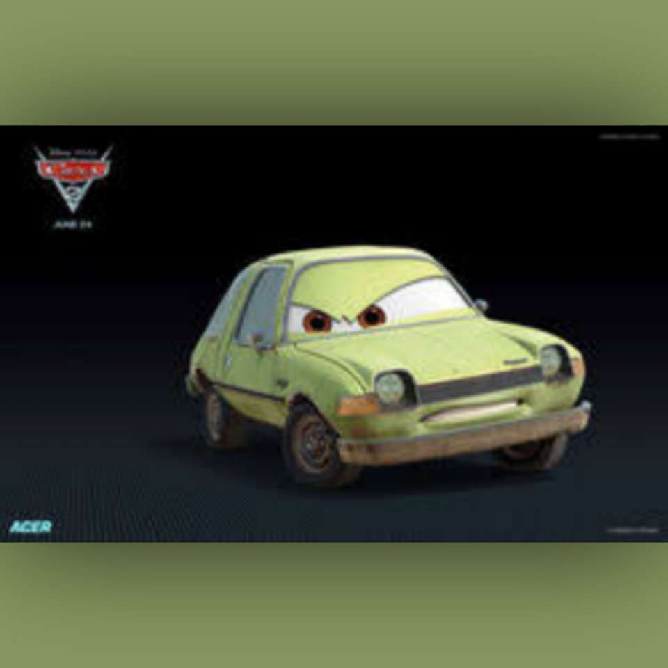 film samochody 2 puzzle online