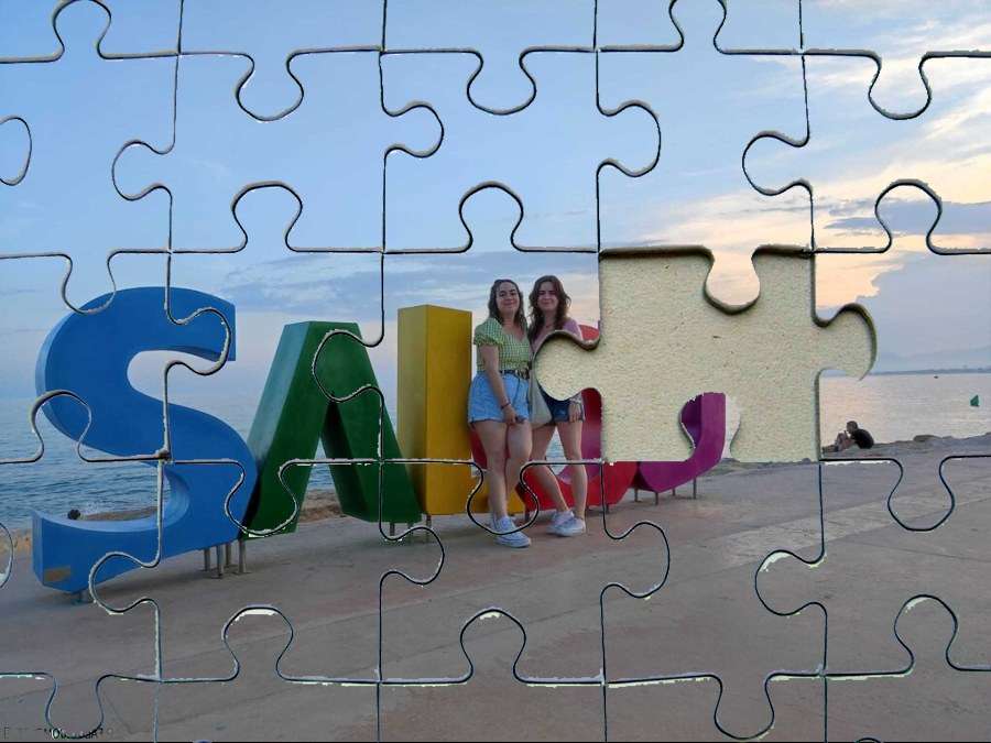 Zorionak moja dziewczyna! puzzle online