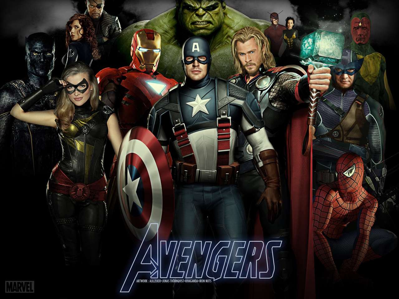 Marvel Avengers puzzle online