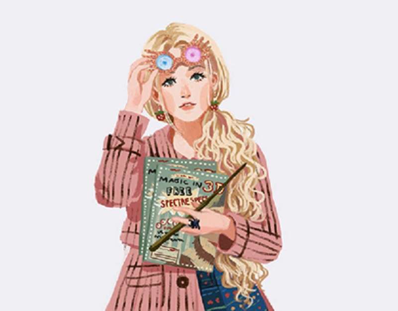 Luna Lovegood. puzzle online