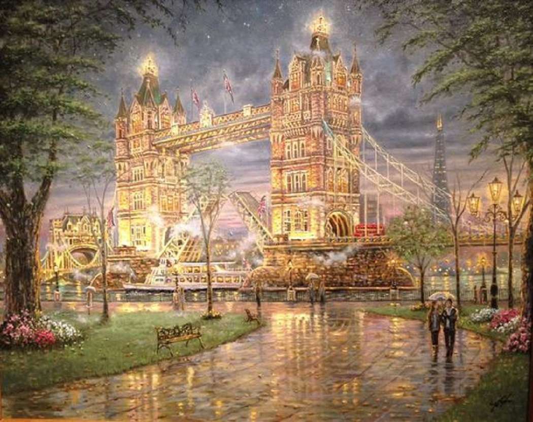 Tower Bridge - Londyn puzzle online