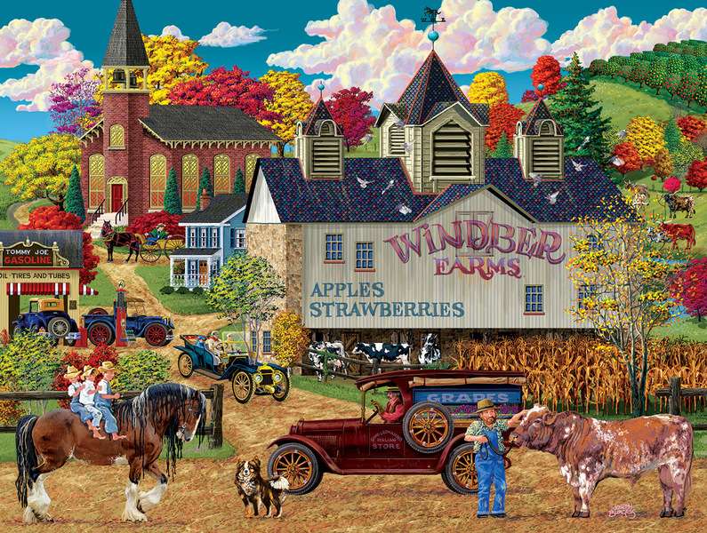 farma jabłek Windber puzzle online