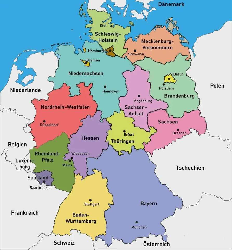 Deutschland puzzle online