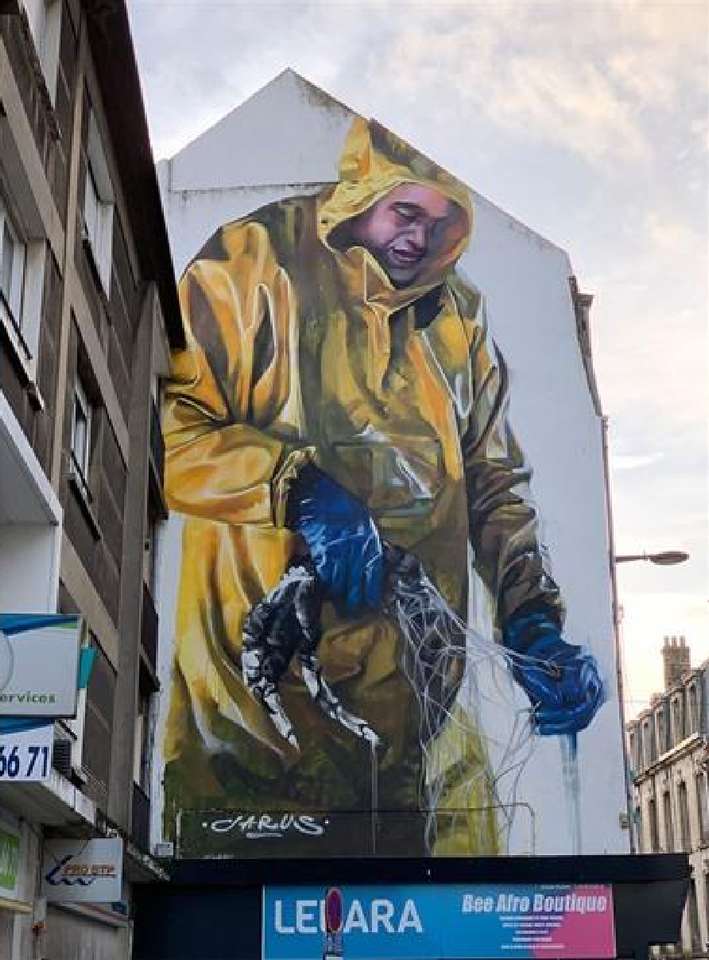 Francja-Street art-Boulogne sur mer puzzle online