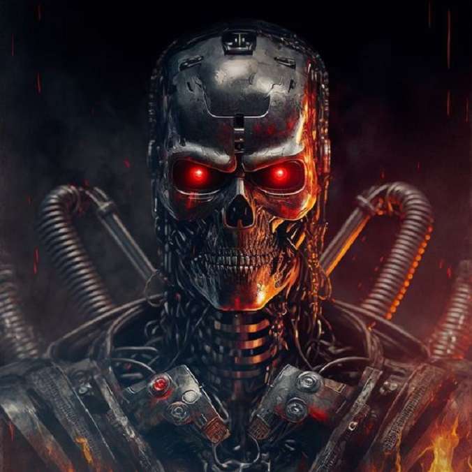 Terminator t-800 puzzle online