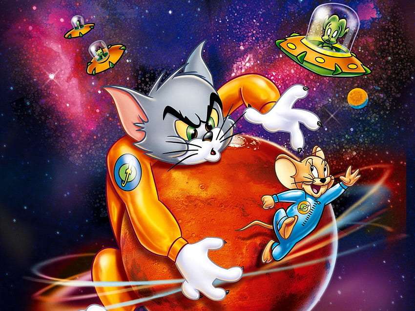 Tom i Jerry-wyprawa w kosmiczne miejsce puzzle online