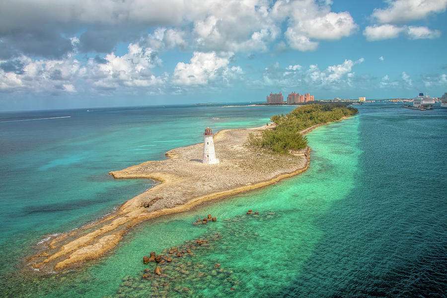 Paradise Island na Bahamach. puzzle online