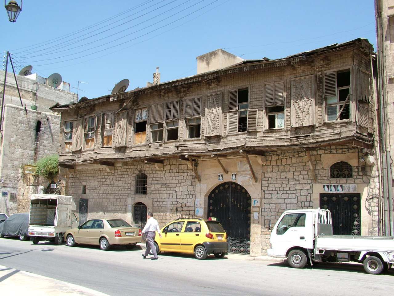 Syria, Aleppo, Stare Miasto, 2004 puzzle online