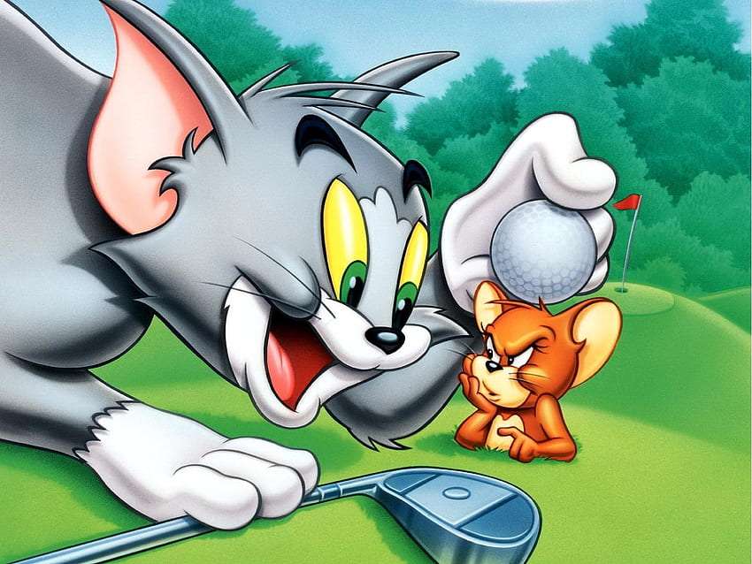 Tom i Jerry-ojej kolejny konflikt puzzle online