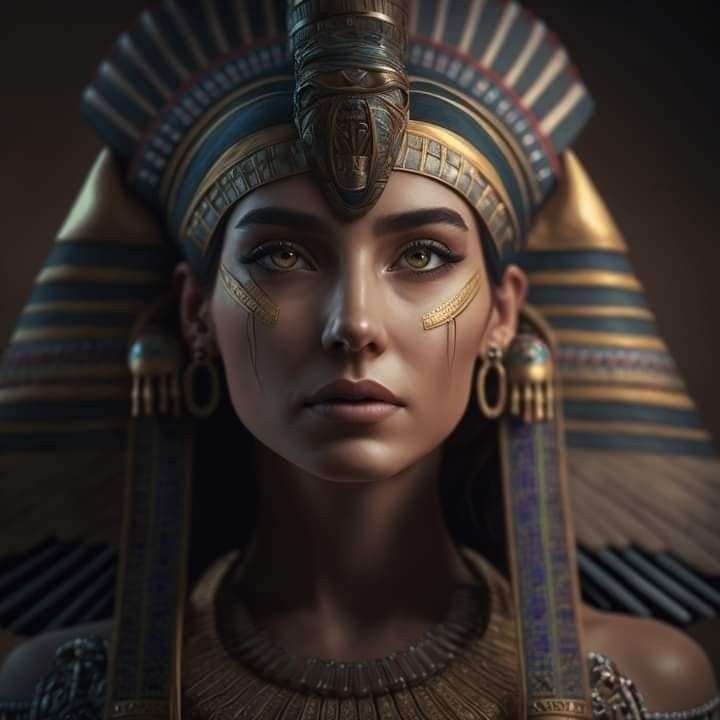 egipska królowa puzzle online
