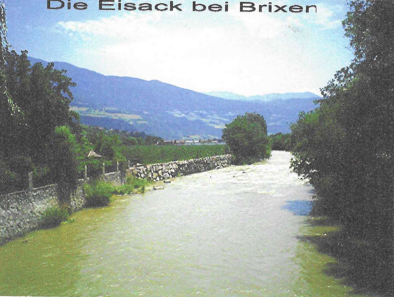 Eisack niedaleko Brixen puzzle online