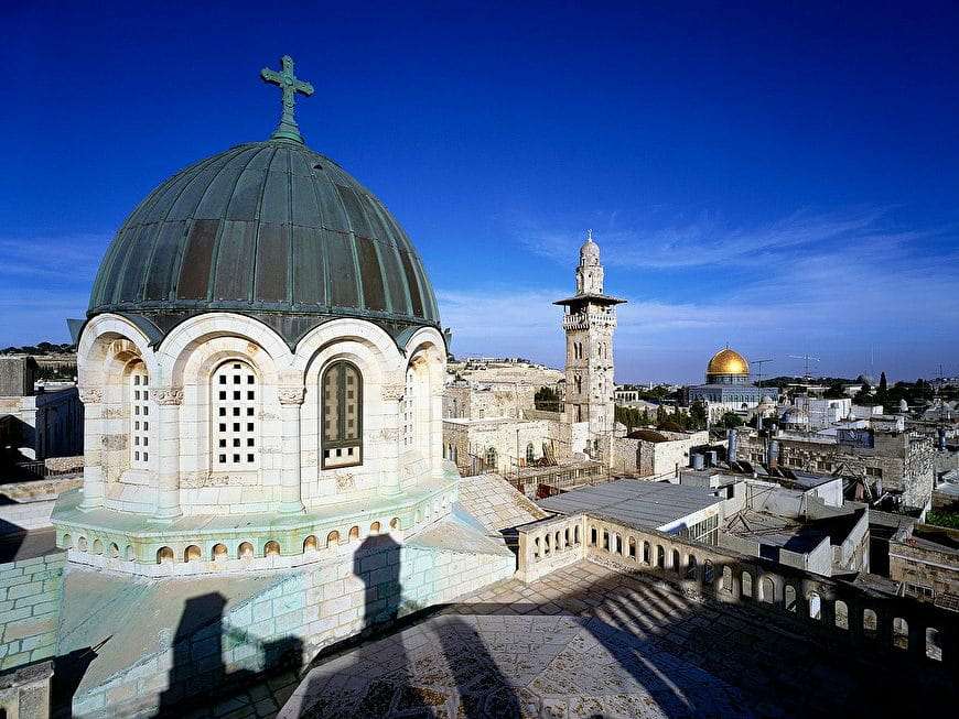 Kopuła kościoła w Jerozolimie puzzle online