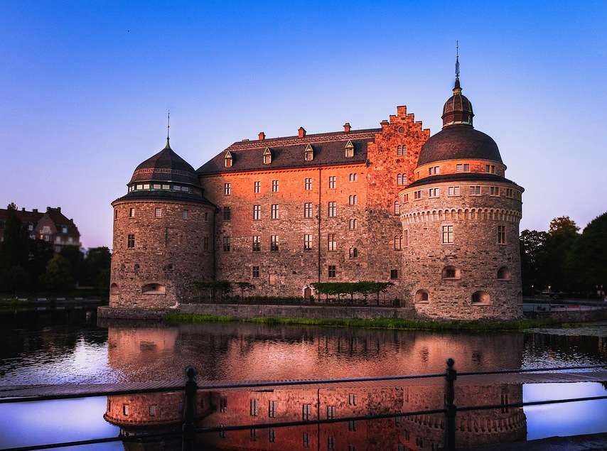 Zamek w Örebro (Szwecja) puzzle online