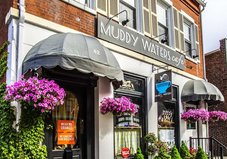 Słynna restauracja Muddy Waters Cafe puzzle online