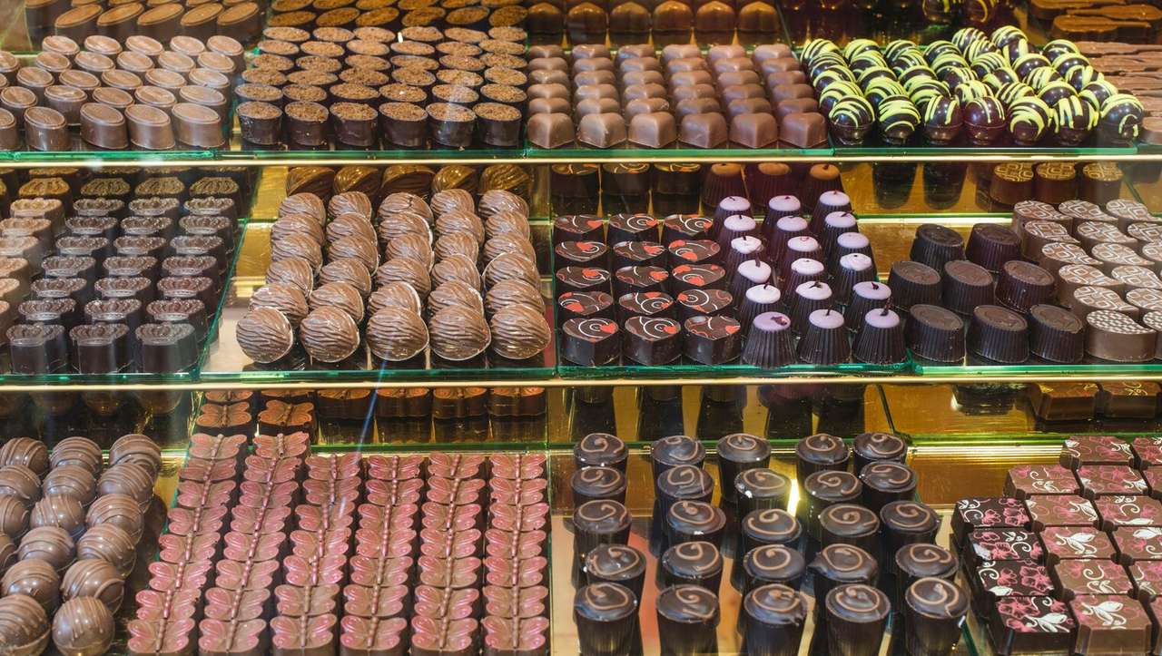 Belgia Smaczne belgijskie czekoladki puzzle online