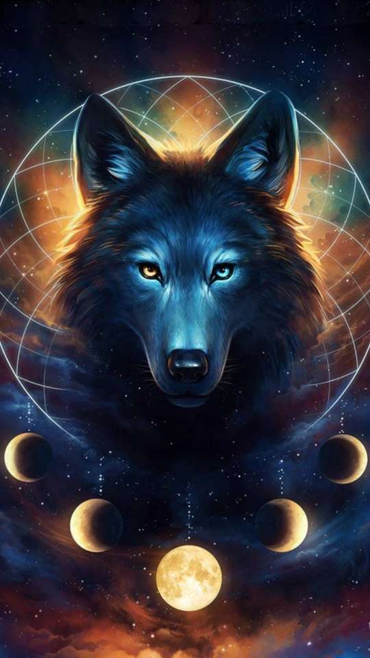 Jeden mitologiczny wilkołak puzzle online