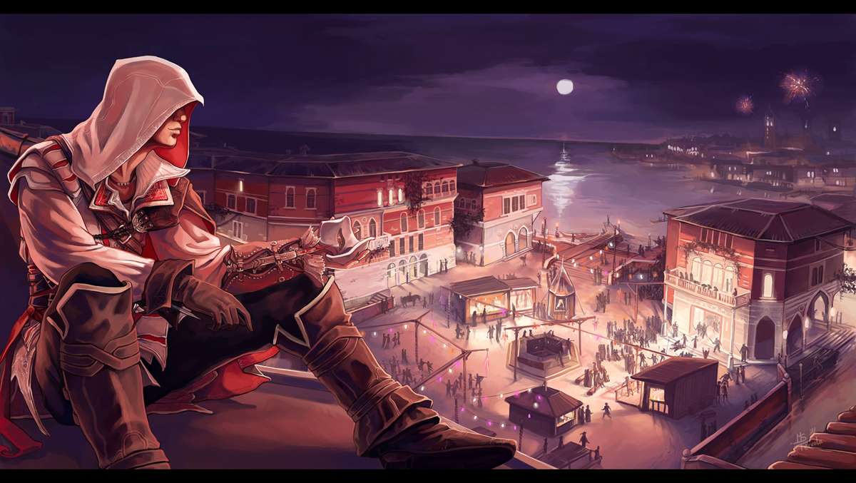 Assassins Creed Venecja puzzle online