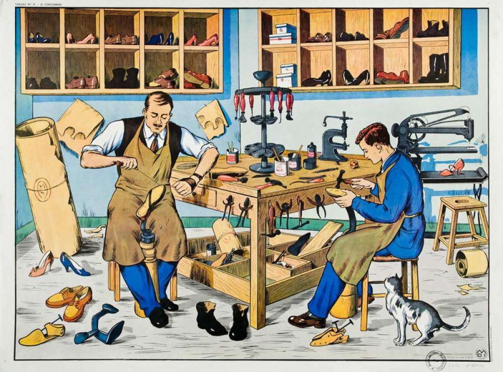 The cobbler's workshop jigsaw puzzle