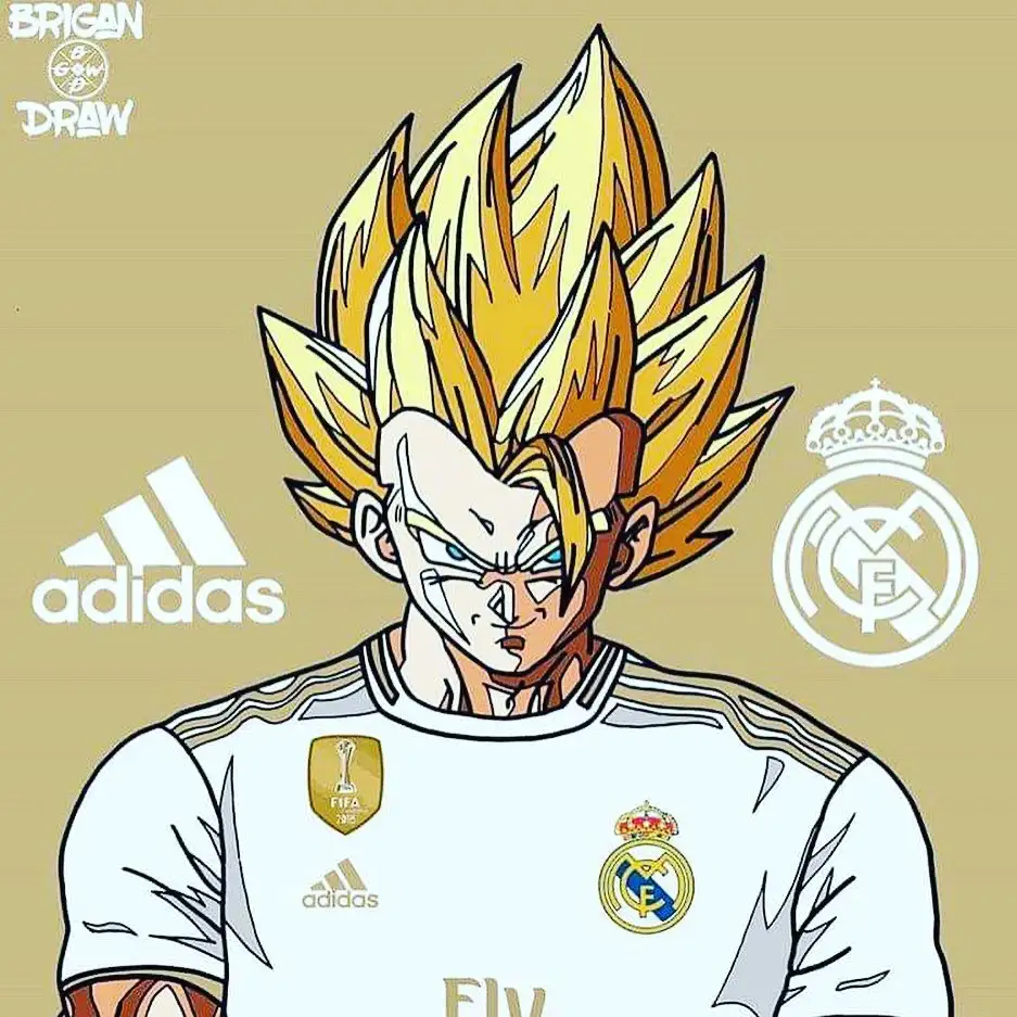 Vegeta is one more of Real Madrid - Puzzle Factory