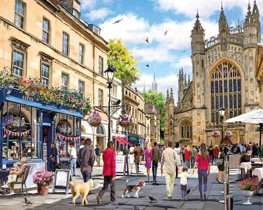 Bath- miasteczko w Anglii puzzle online