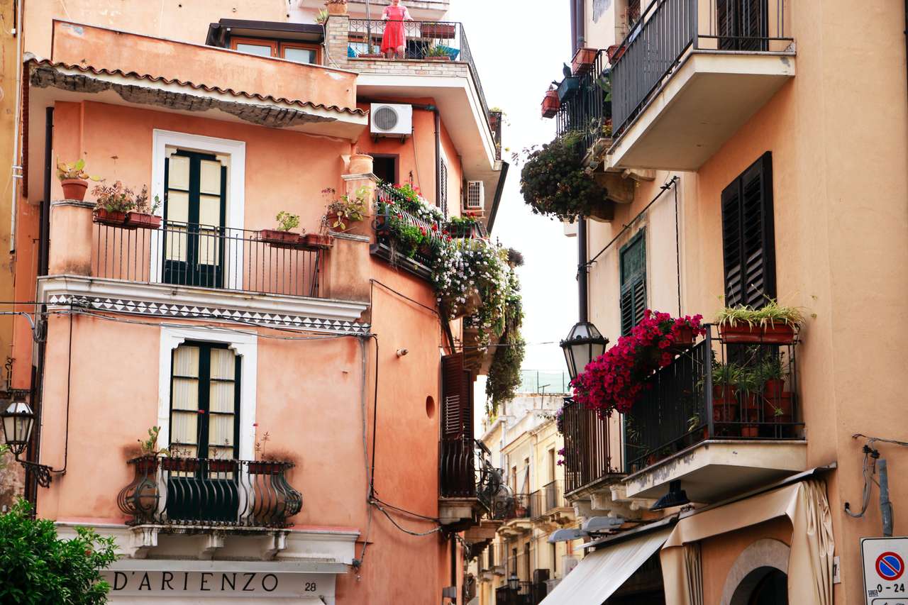 Taormina, Mesyna, Włochy puzzle online