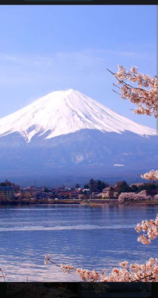 Mount Fuji w Japonii puzzle online