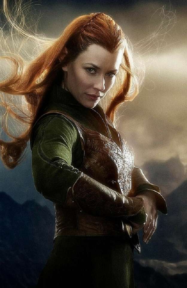 elfów wojowników Tauriel puzzle online