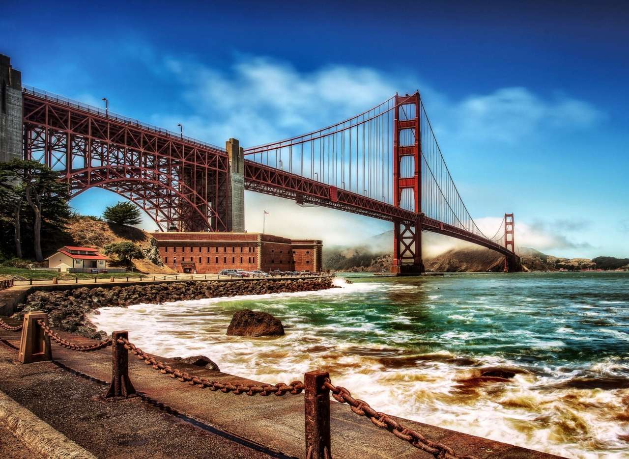 San Francisco-Golden Gate Bridge – most wiszący puzzle online
