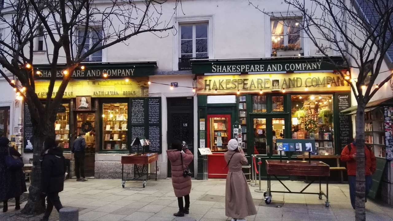 Księgarnia Shakespeare & Company, Paryż puzzle online