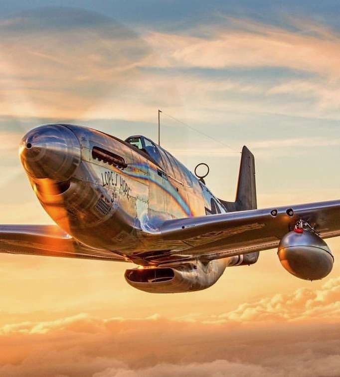 p-51 mustanga puzzle online