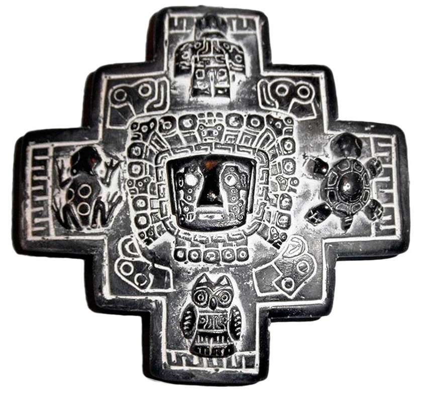 Chakana, ludy andyjskie, schody, symbol puzzle online