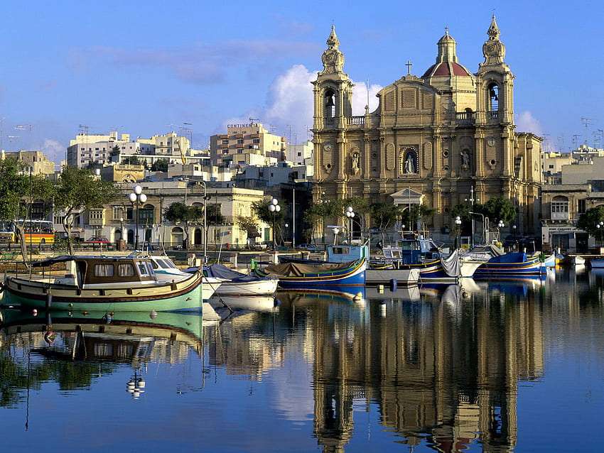 Malta przeurocze miejsce dla turystów puzzle online
