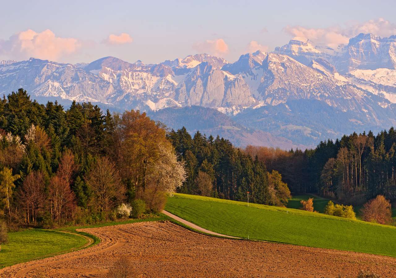 Szwajcaria- Górskie piękno doliny puzzle online
