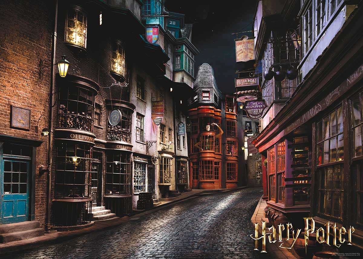 Ulica Pokątna Harry Potter puzzle online