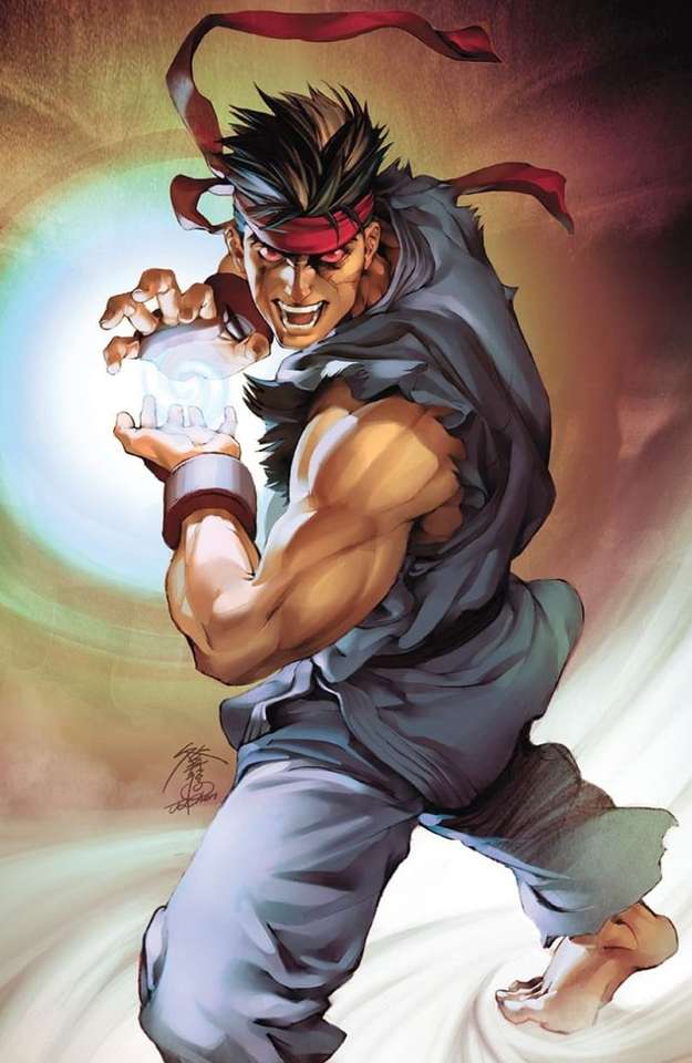 Street Fighter Ryu puzzle online