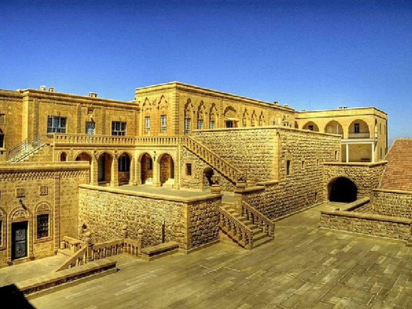 Turcja-Klasztor Mor Gabriel-najstarszy na świecie puzzle online