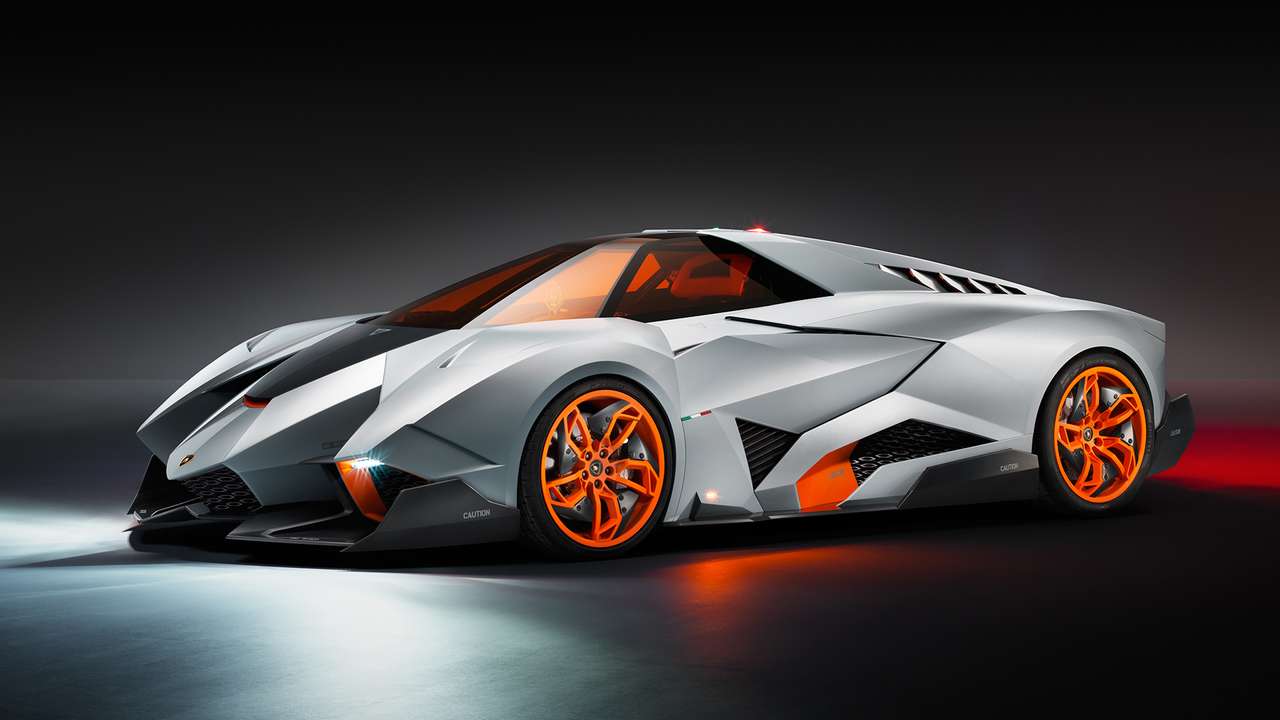 Koncept Lamborghini Egoista z 2013 roku puzzle online