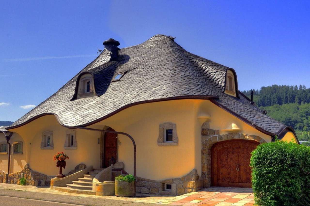 Niemcy-Zell-Dom z dachem w kształcie grzyba puzzle online