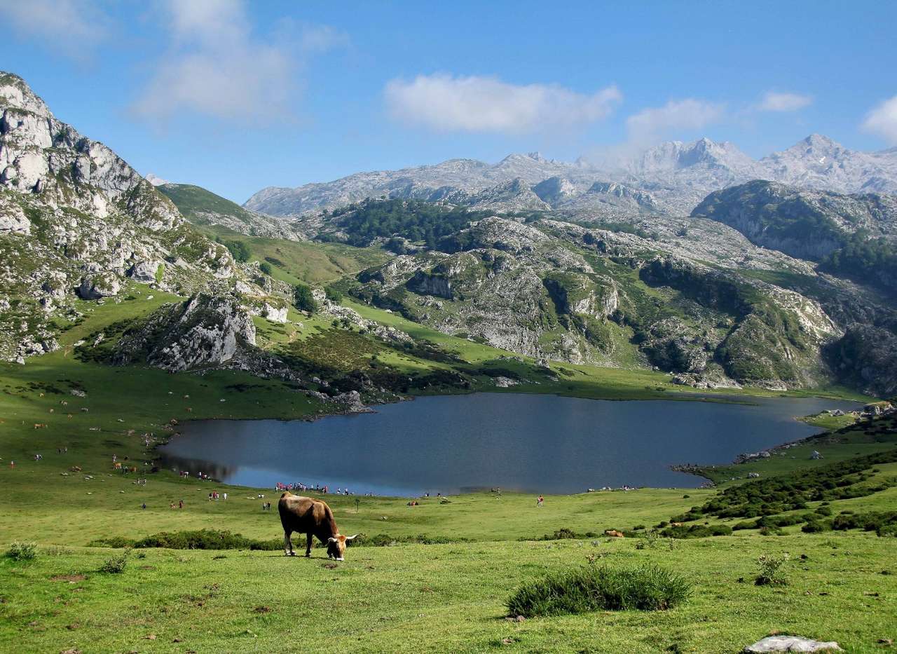 Jeziora Covadonga puzzle online