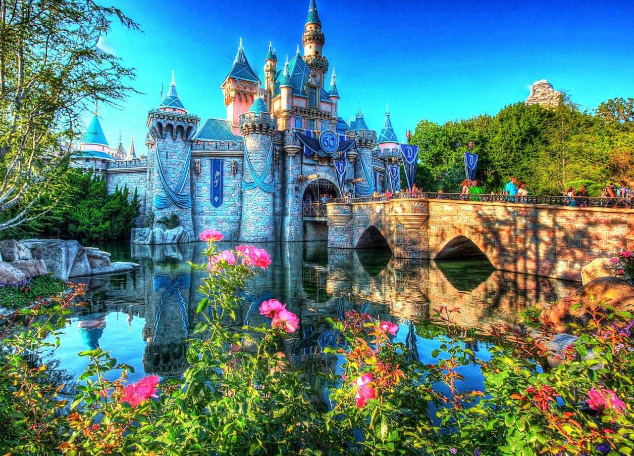 Kalifornia -Disneyland, Anaheim- puzzle online