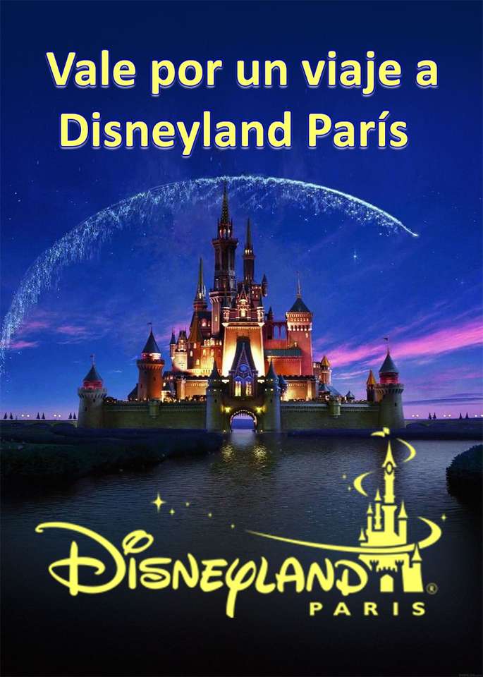 wycieczka do Disneylandu w Paryżu puzzle online