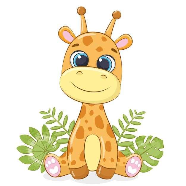 GIRAFFE PUZZLE puzzle online